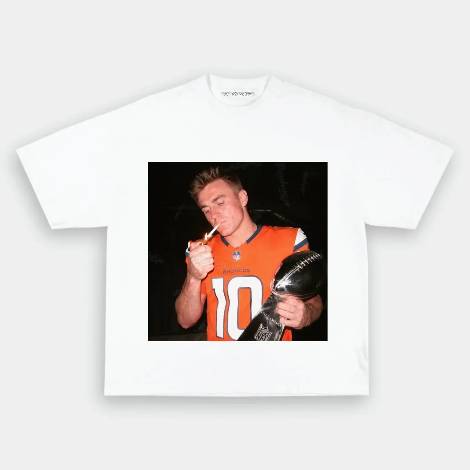 Bo Nix NFL Tee 05 - POPCHANGER