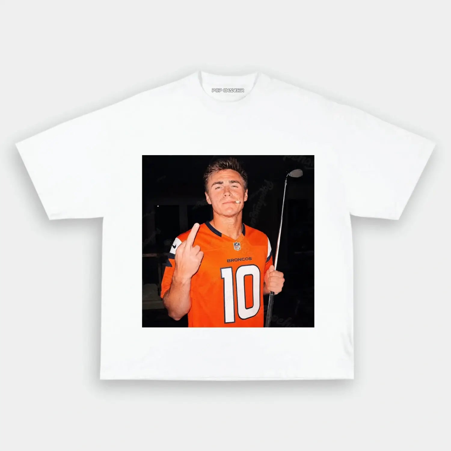 Bo Nix NFL Tee 06 - POPCHANGER