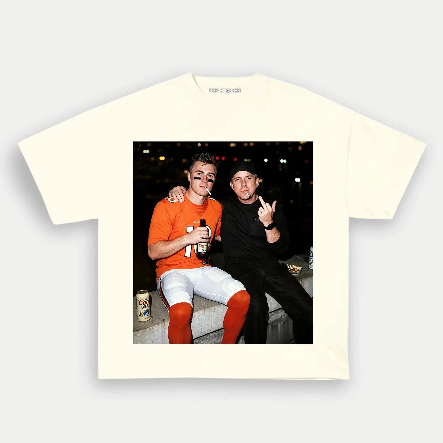 Bo Nix & Sean Payton Football T-shirt - POPCHANGER