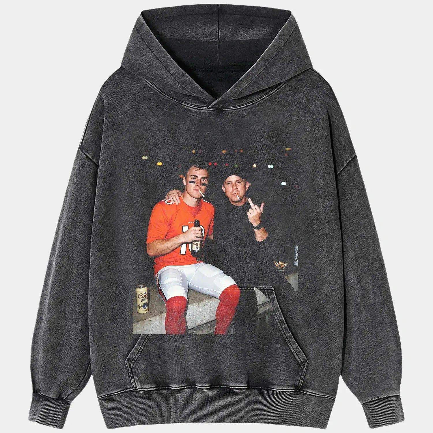 Bo Nix & Sean Payton Football T-shirt - POPCHANGER
