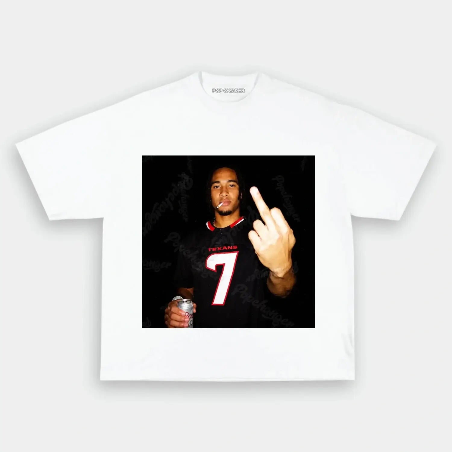 C.J.S7 Football TEE - POPCHANGER