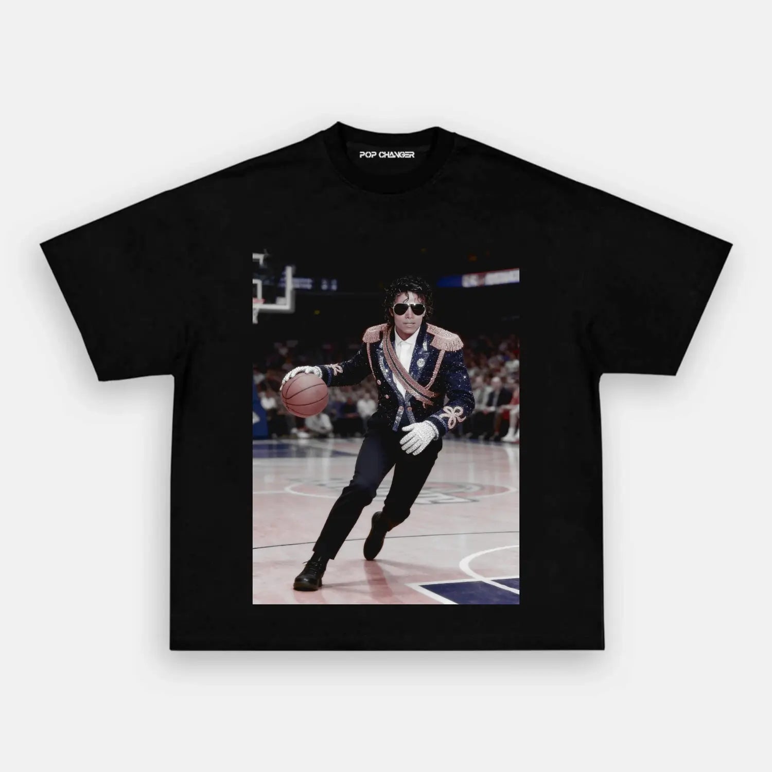 Michael Jackson Basketball Tee