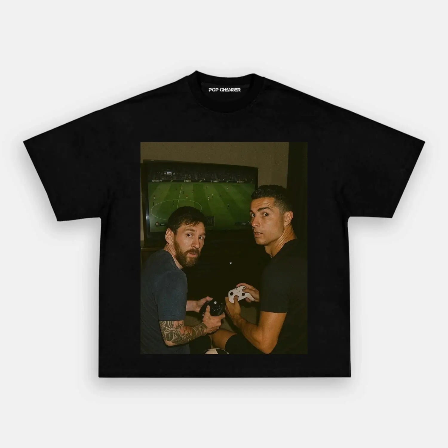 Cristiano Ronaldo vs. Lionel Messi Tee