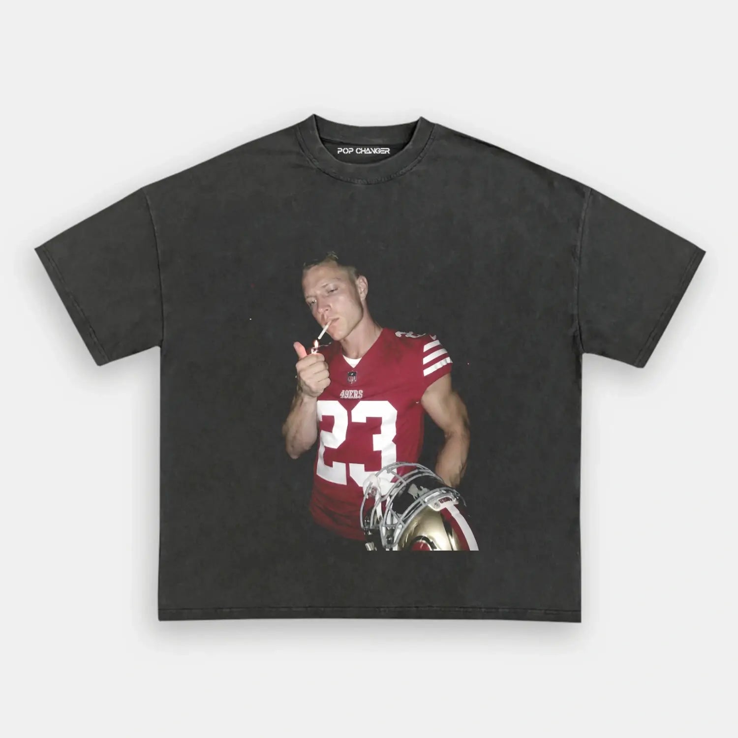 Christian McCaffrey NFL TEE1 - POPCHANGER