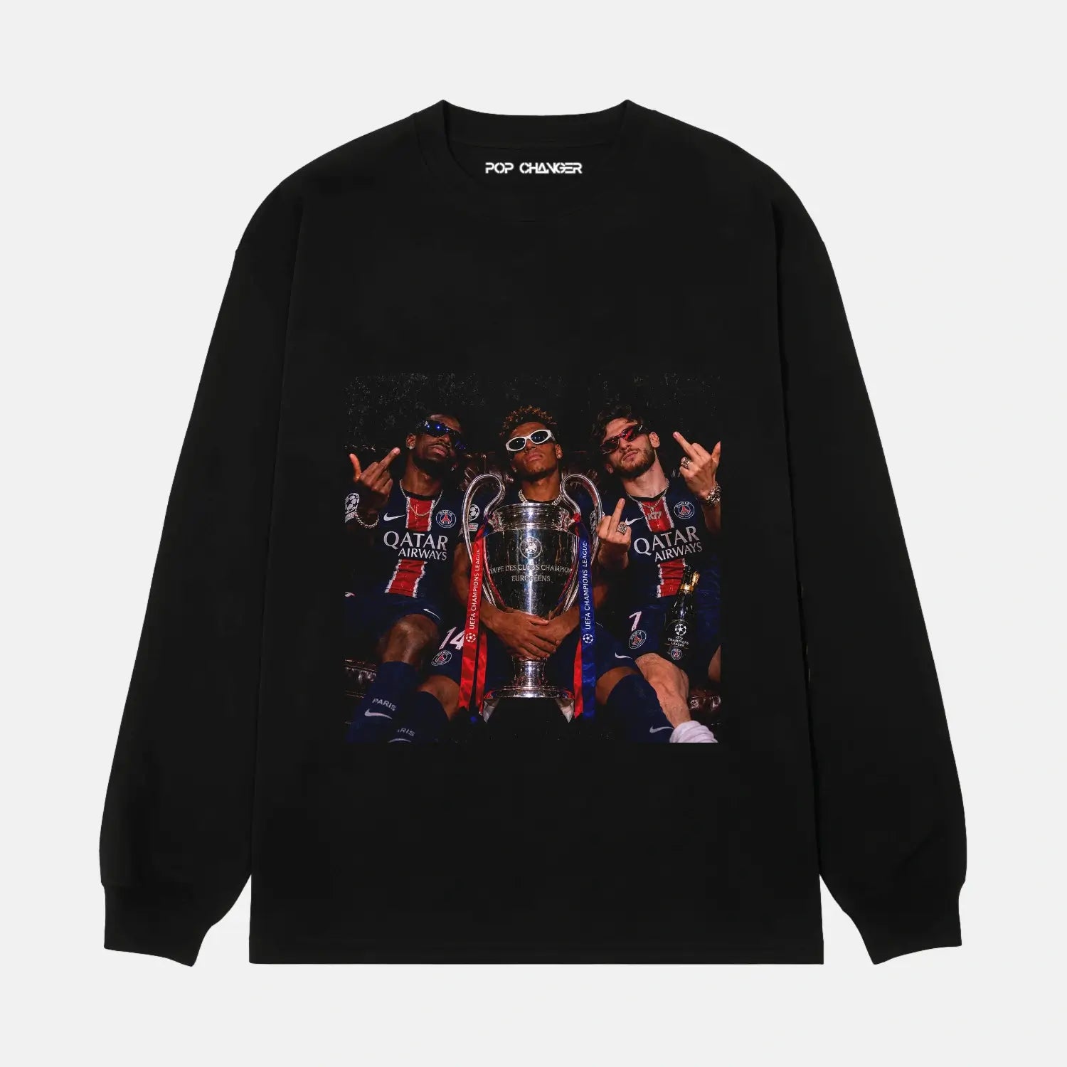 Dembélé × Kvaratskhelia × Doué TEE - POPCHANGER