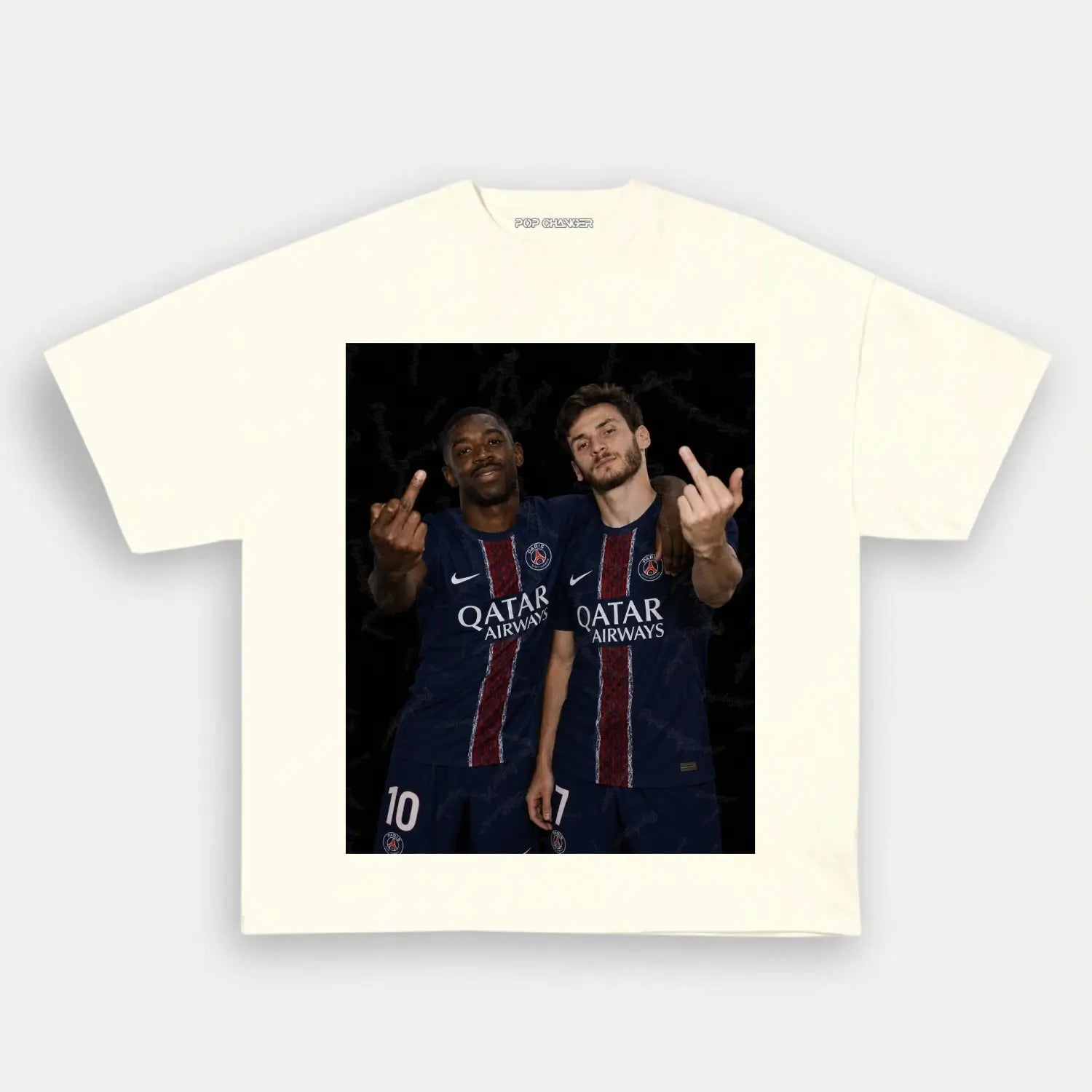 Dembélé × Kvaratskhelia TEE - POPCHANGER