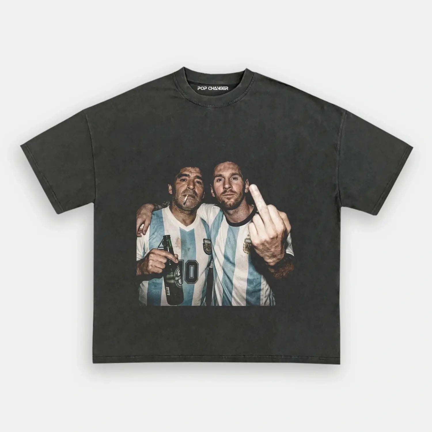 Diego Maradona & Messi Argentina Legends T-shirt - POPCHANGER