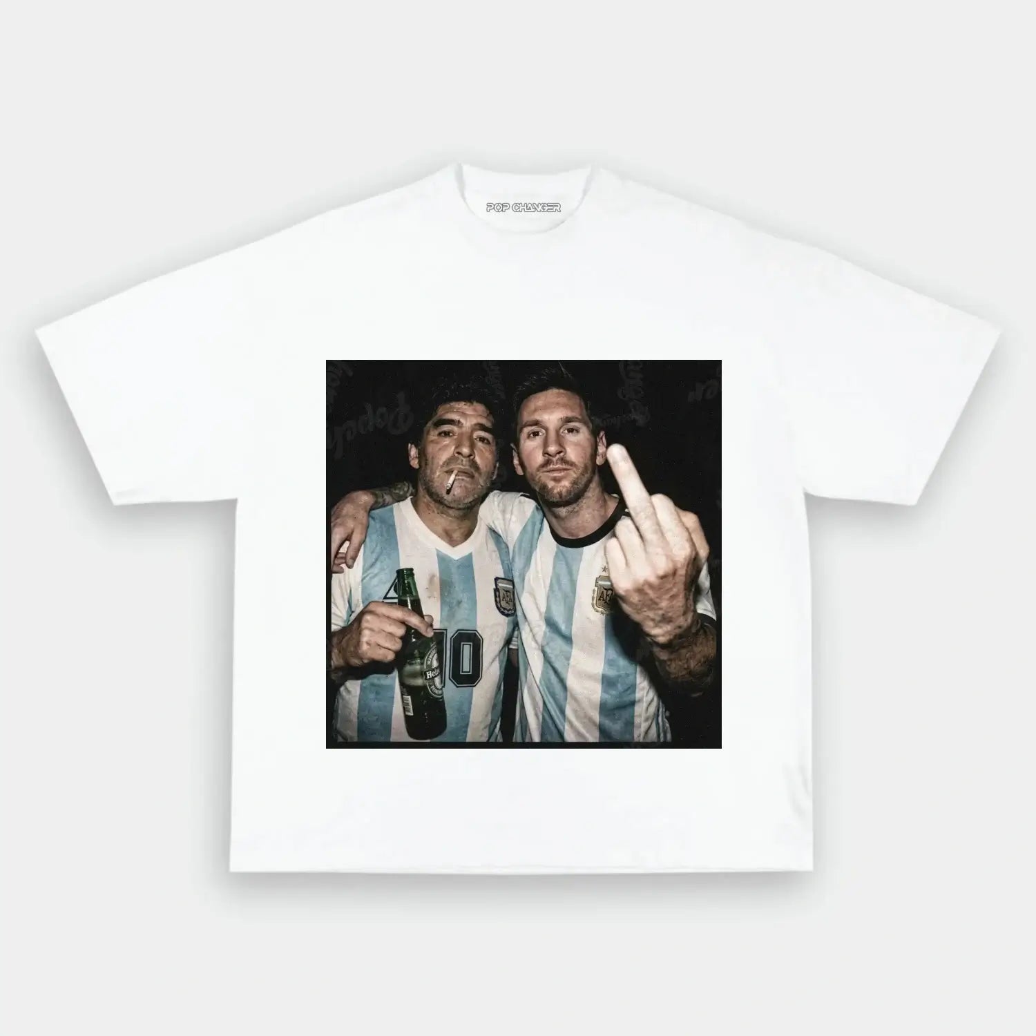 Diego Maradona & Messi Argentina Legends T-shirt - POPCHANGER