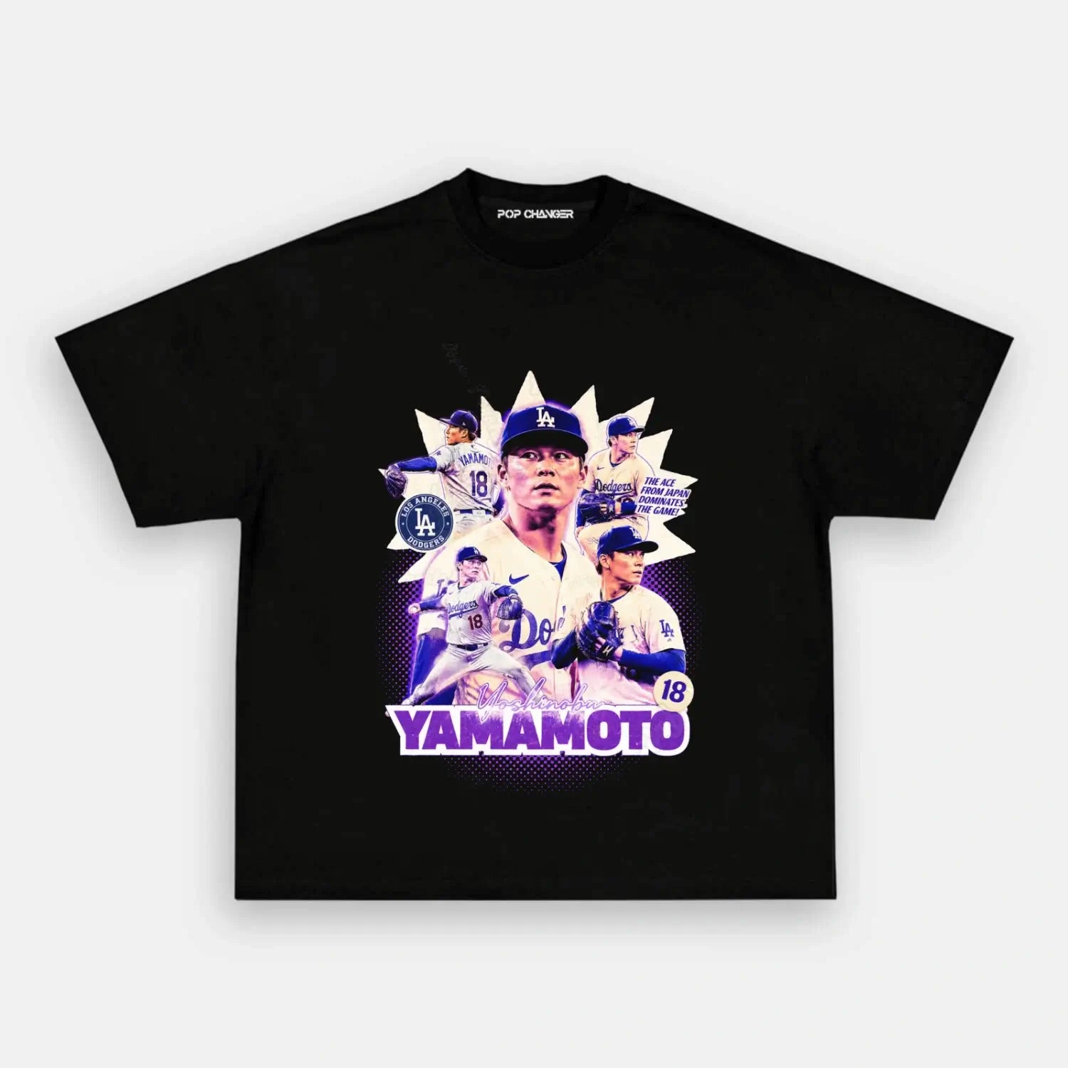 Dodgers Baseball Tee 04 - POPCHANGER