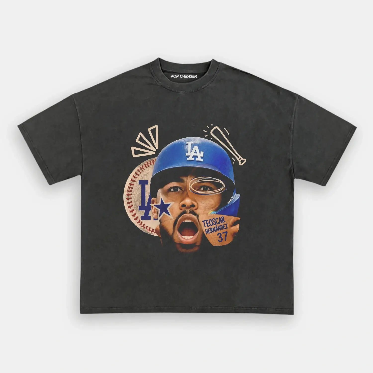 Dodgers Funny TEE 05 - POPCHANGER