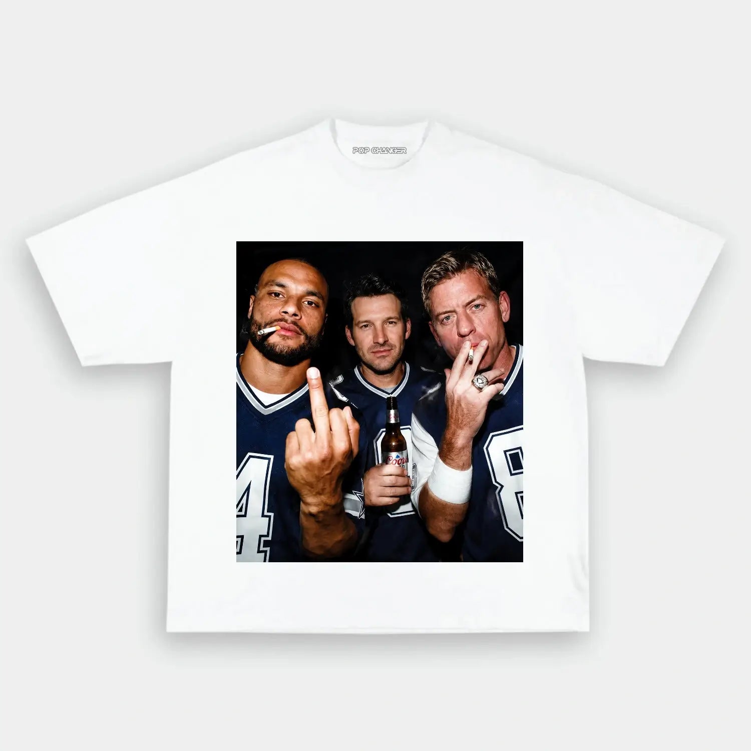 DP & TR & TA Football TEE - POPCHANGER
