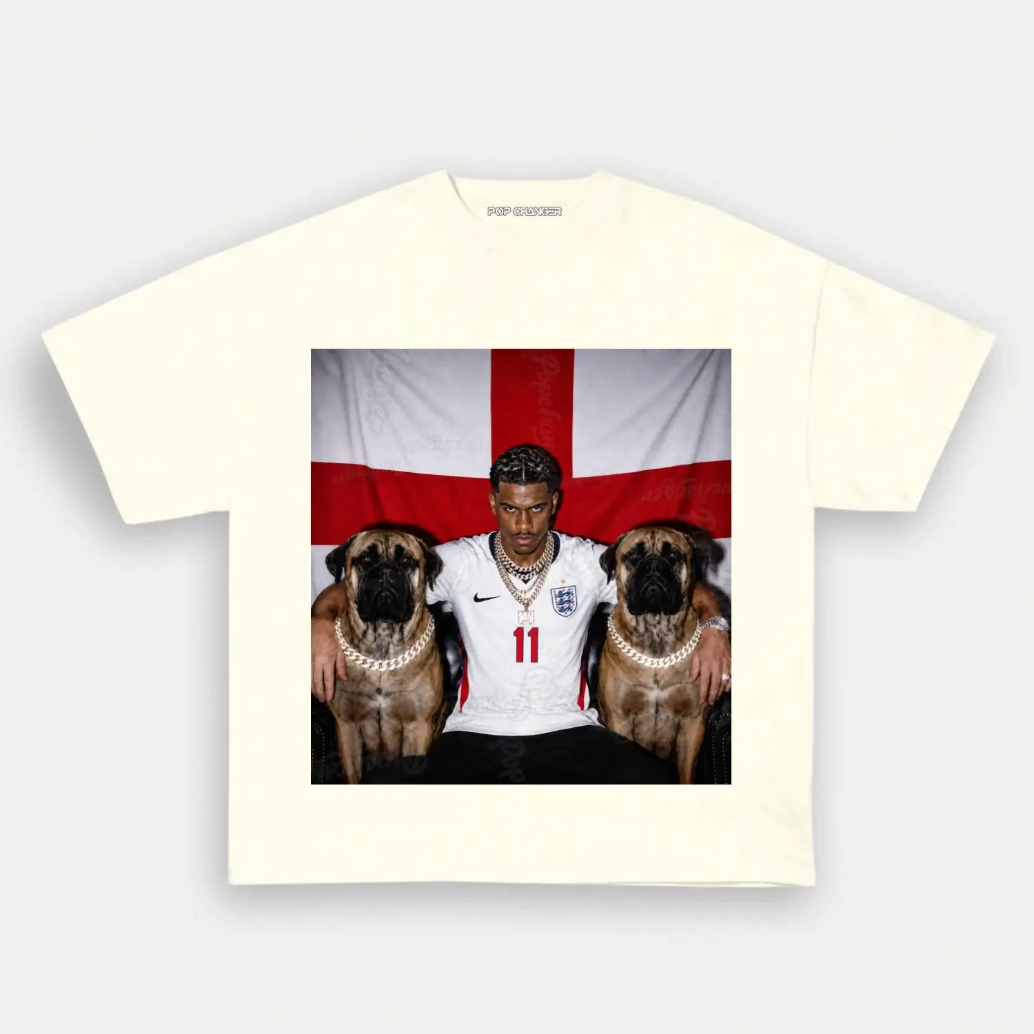 England Soccer TEE 10 - POPCHANGER