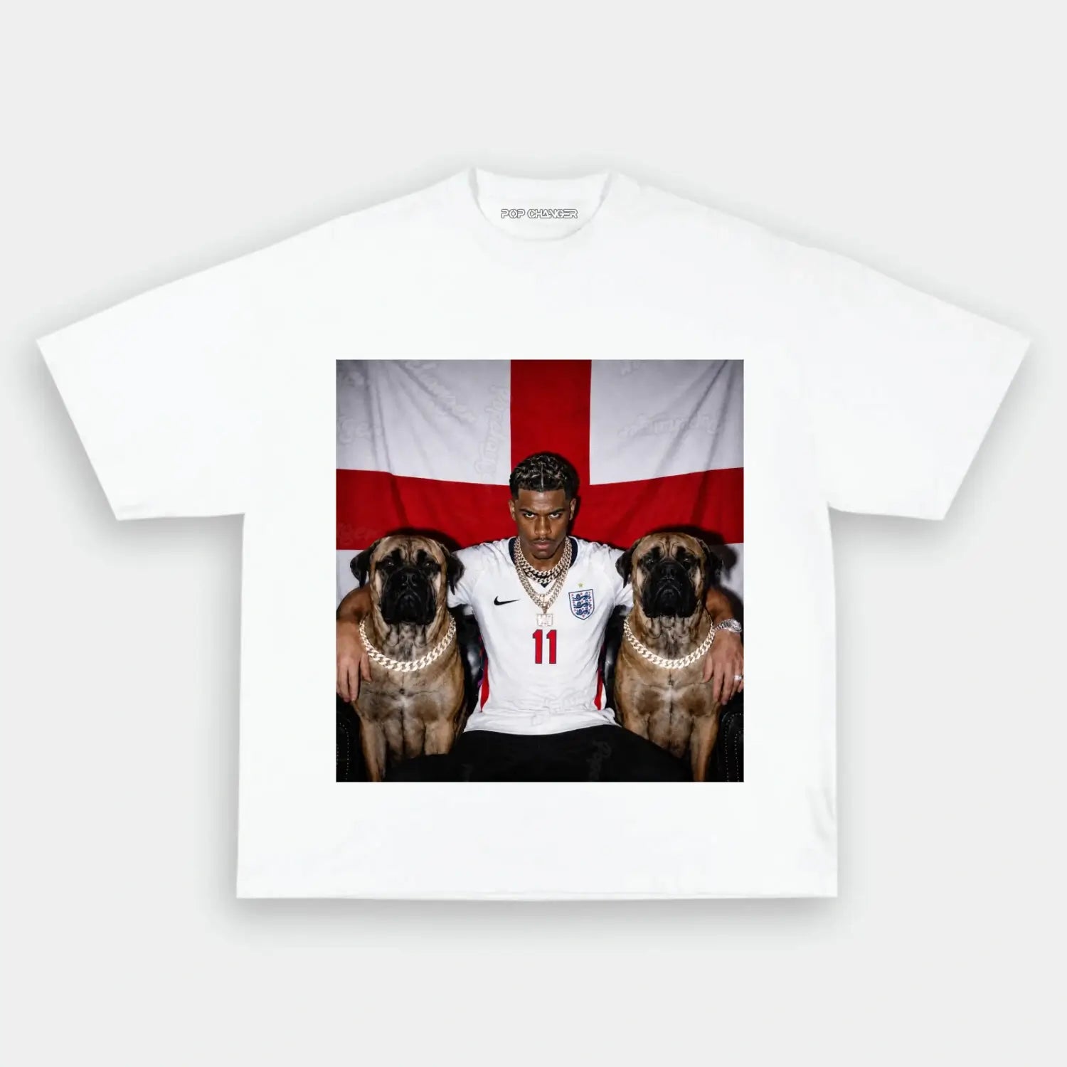 England Soccer TEE 10 - POPCHANGER