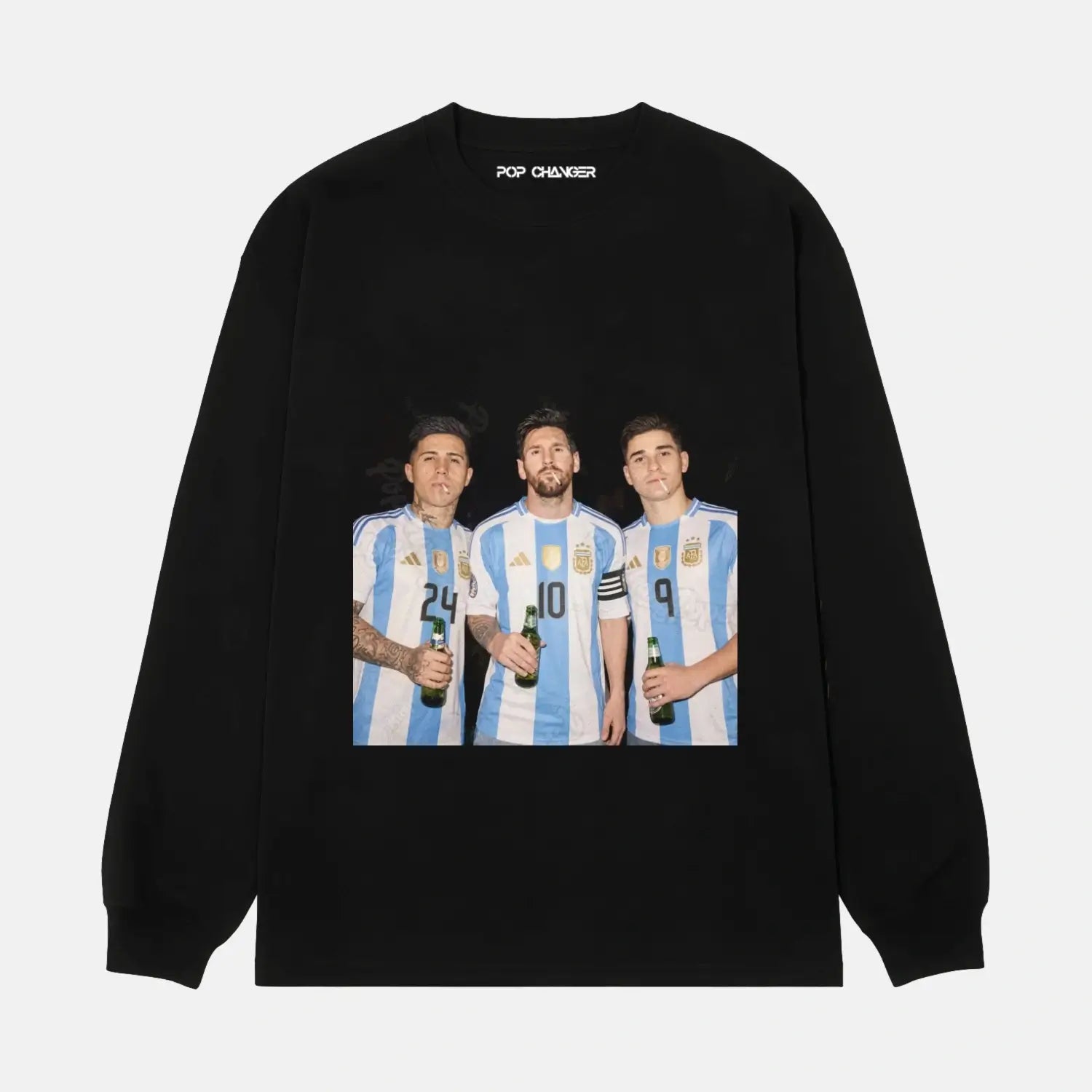 Enzo Fernández & Lionel Messi & Julián Álvarez Argentina Tee 2.0 - POPCHANGER
