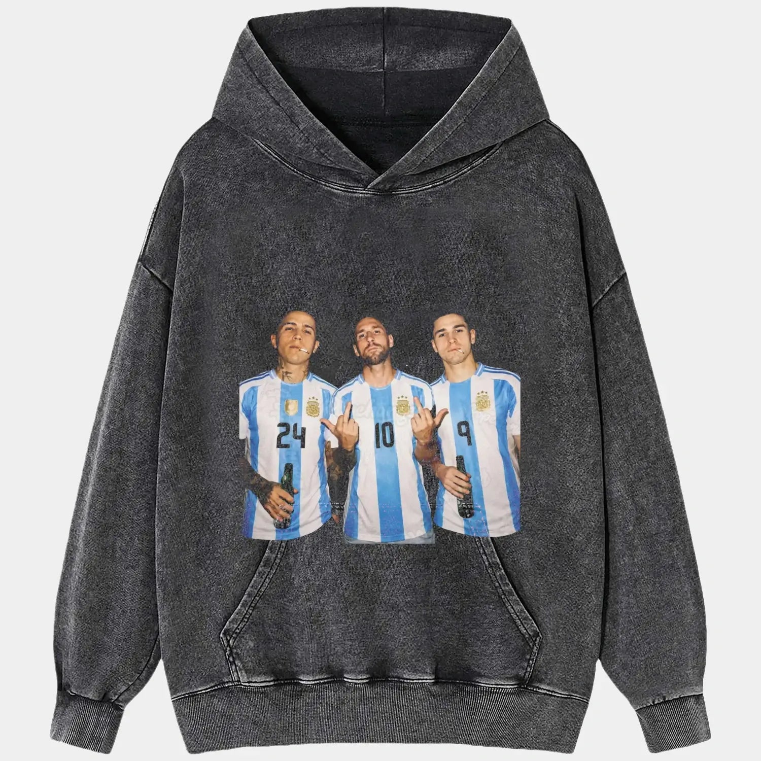 Enzo Fernández & Lionel Messi & Julián Álvarez Argentina Tee - POPCHANGER
