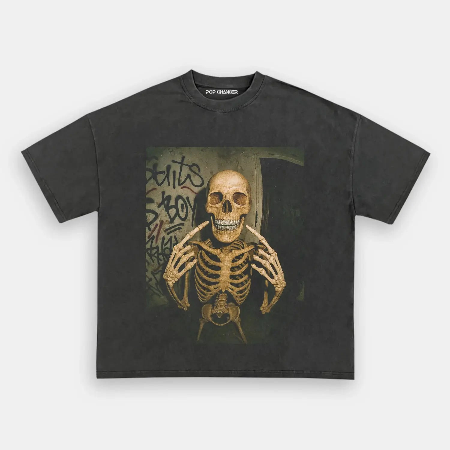 Skeleton Shining Teeth