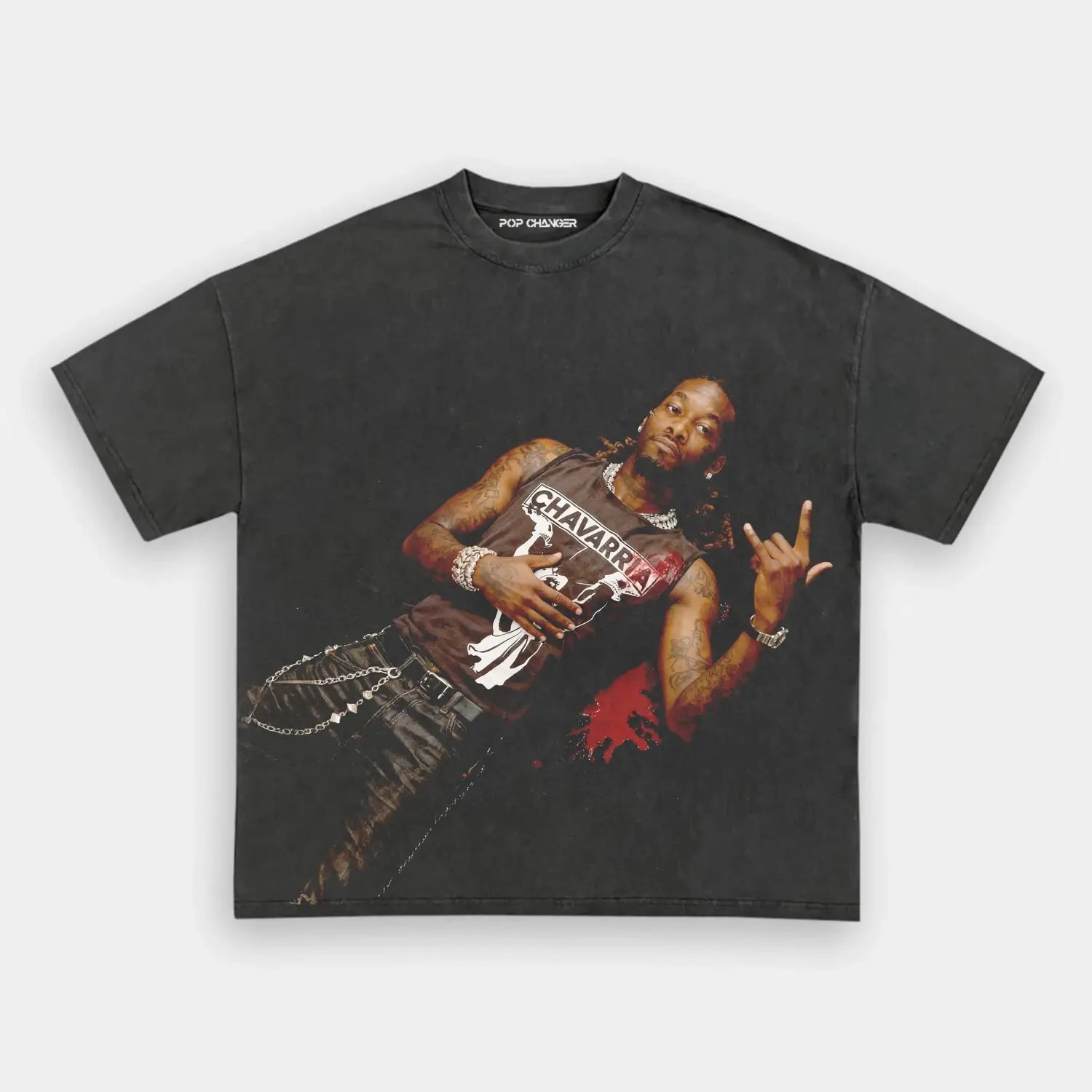 Offset Knockdown Tee