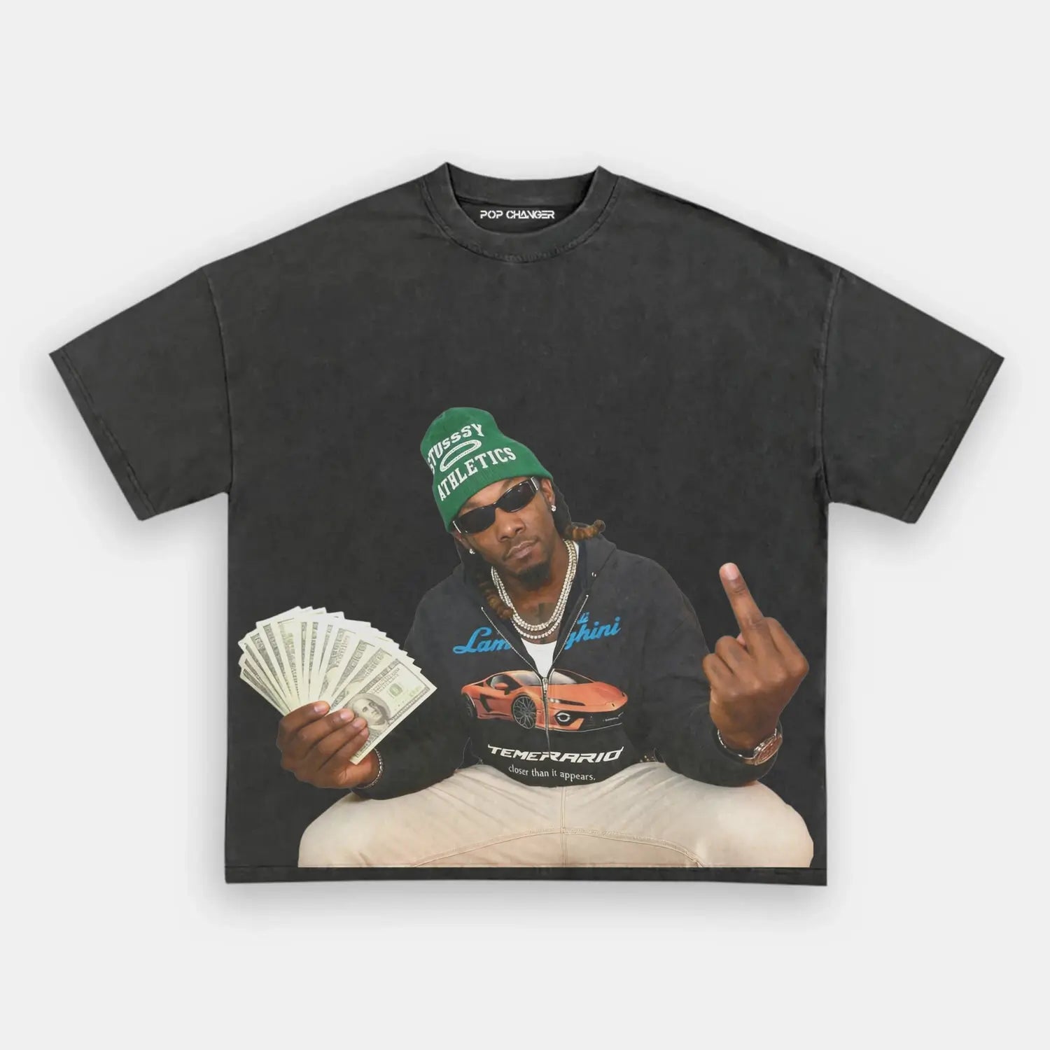 Offset Money Tee
