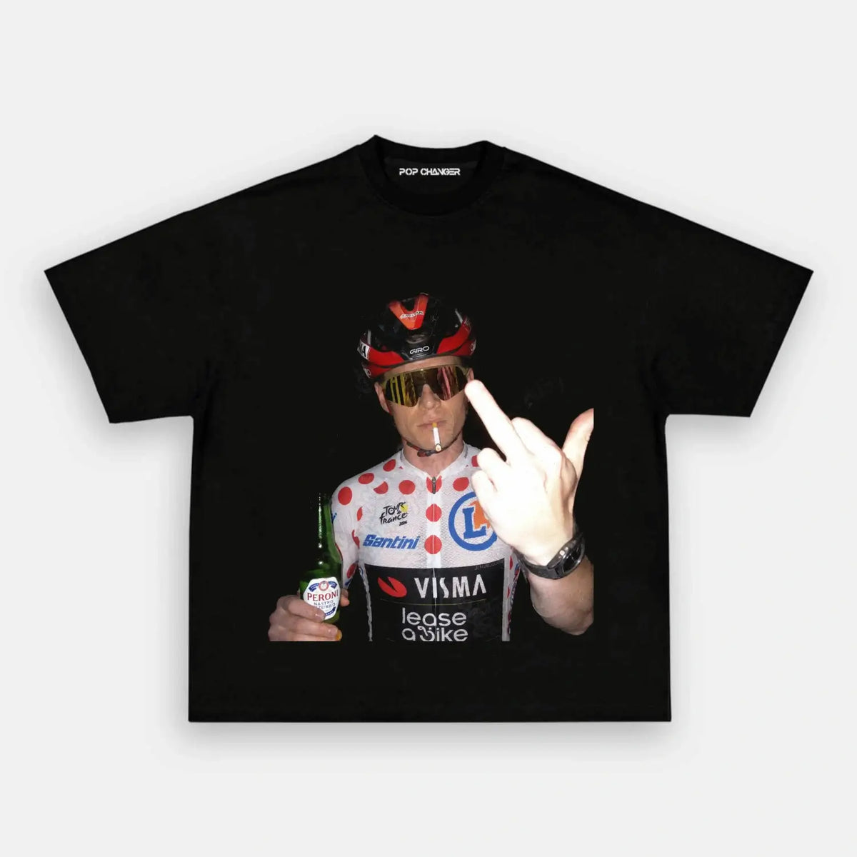 Jonas Vingegaard Polka Dot Jersey Tee 1 - POPCHANGER