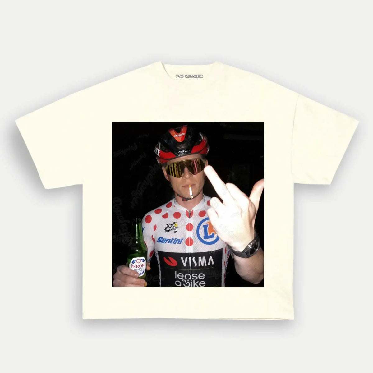 Jonas Vingegaard Polka Dot Jersey Tee 1 - POPCHANGER
