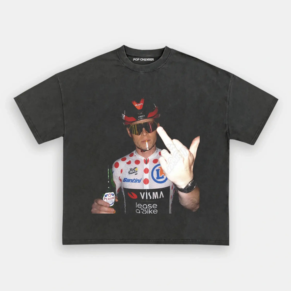 Jonas Vingegaard Polka Dot Jersey Tee 1 - POPCHANGER