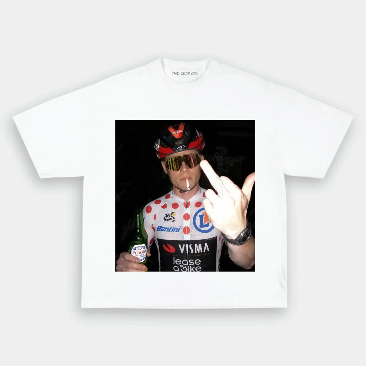 Jonas Vingegaard Polka Dot Jersey Tee 1 - POPCHANGER