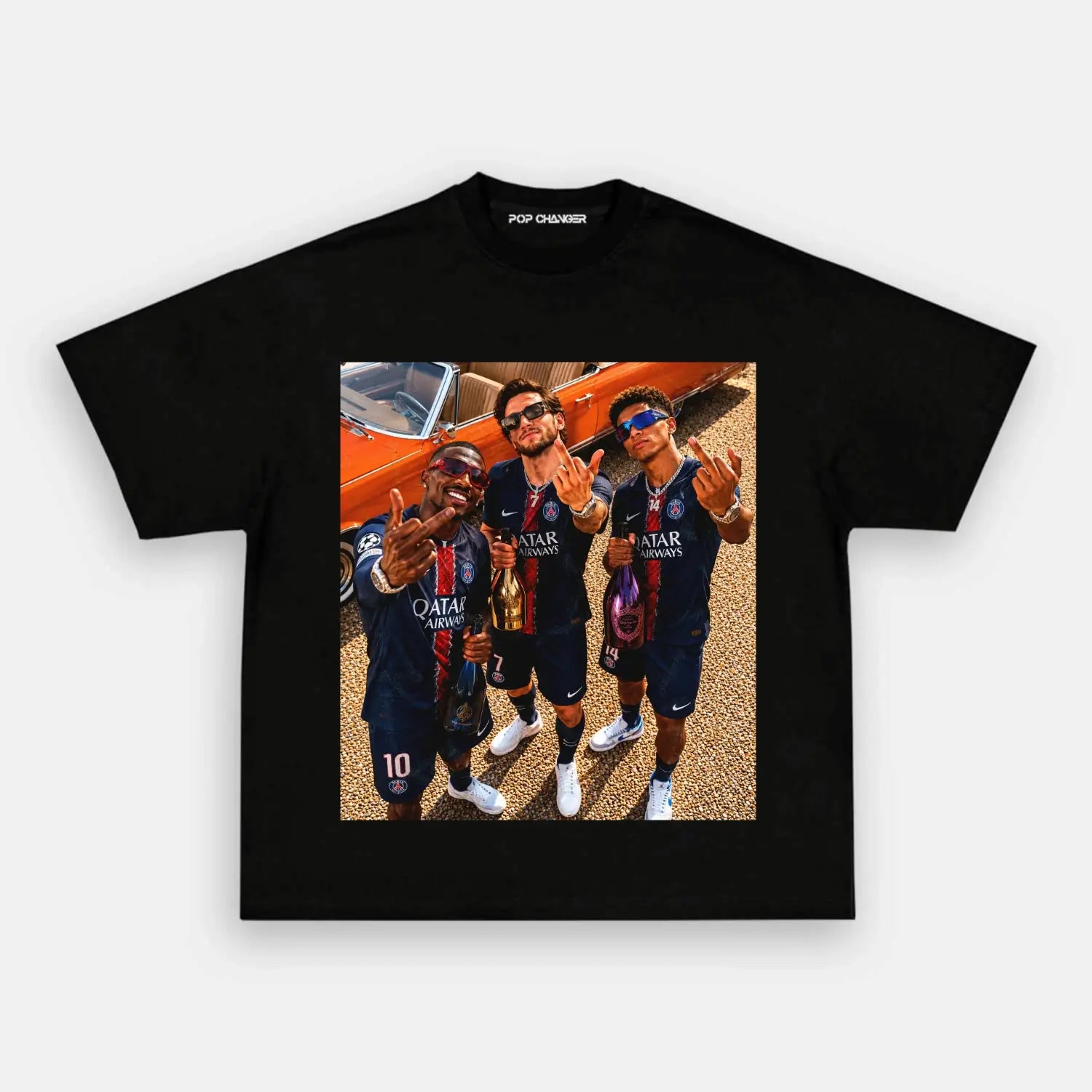 Kvaratskhelia × Doué × Dembélé TEE - POPCHANGER