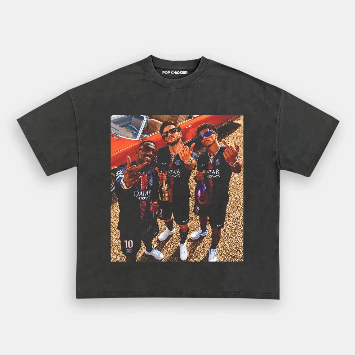 Kvaratskhelia × Doué × Dembélé TEE - POPCHANGER