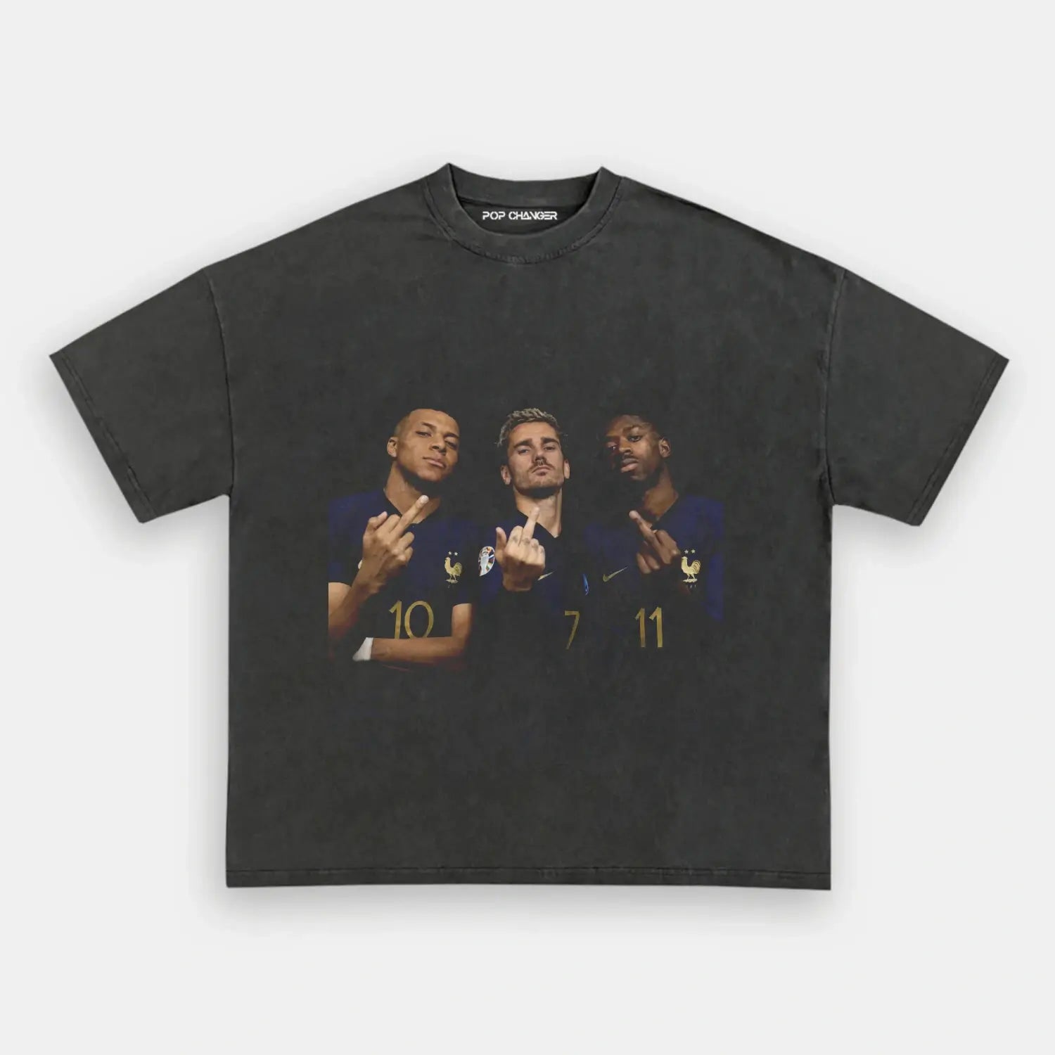 Kylian Mbappé& Antoine Griezmann &Ousmane Dembélé TEE - POPCHANGER