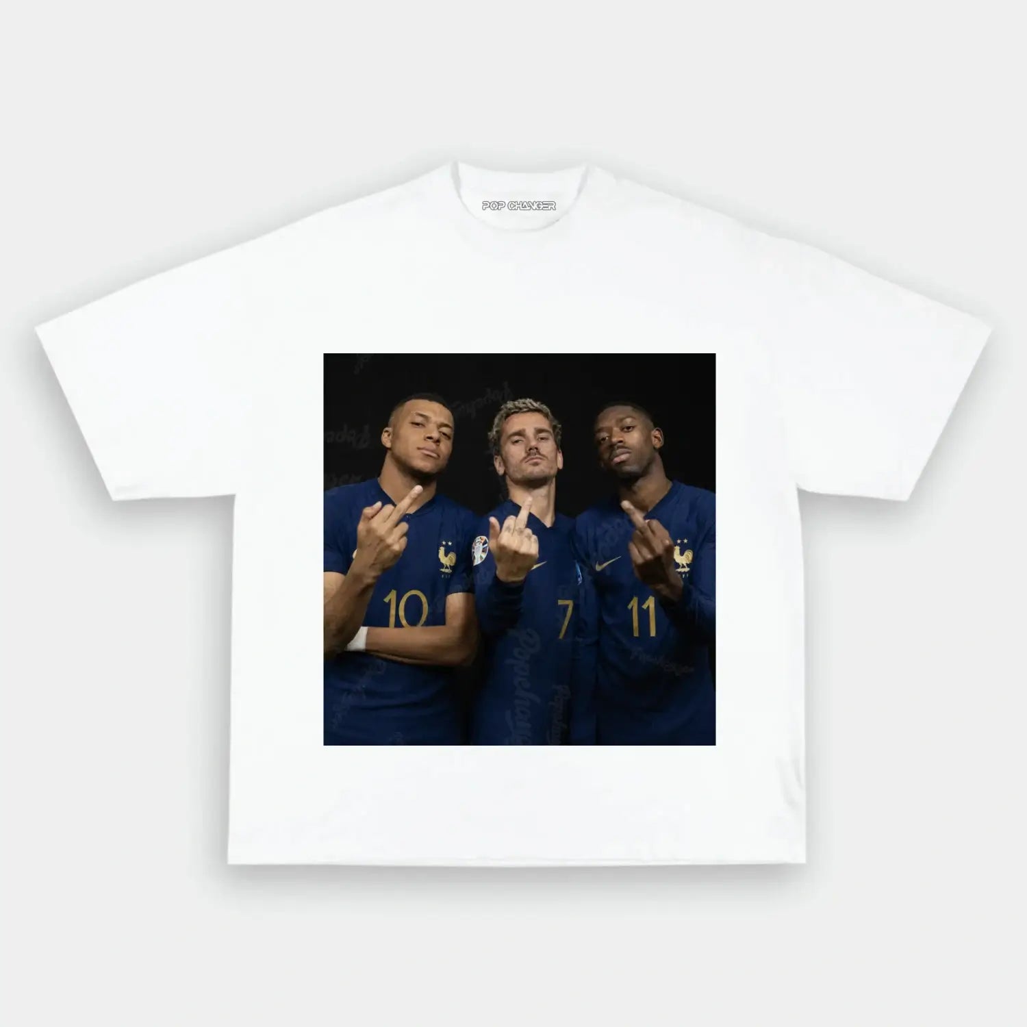 Kylian Mbappé& Antoine Griezmann &Ousmane Dembélé TEE - POPCHANGER