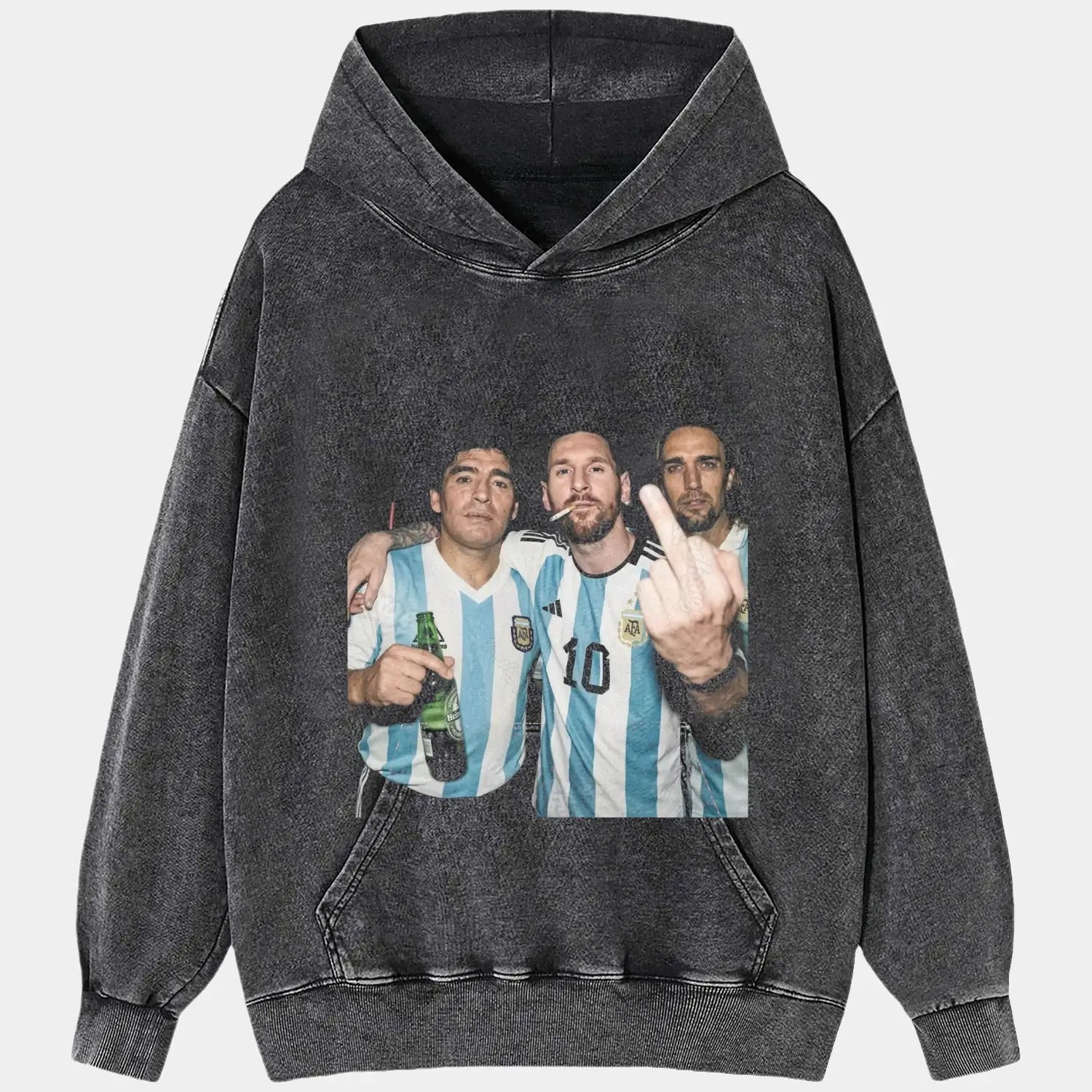 Lionel Messi & Diego Maradona & Gabriel Batistuta Tee - POPCHANGER