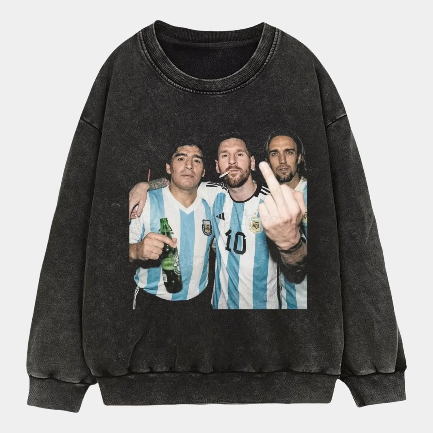 Lionel Messi & Diego Maradona & Gabriel Batistuta Tee - POPCHANGER