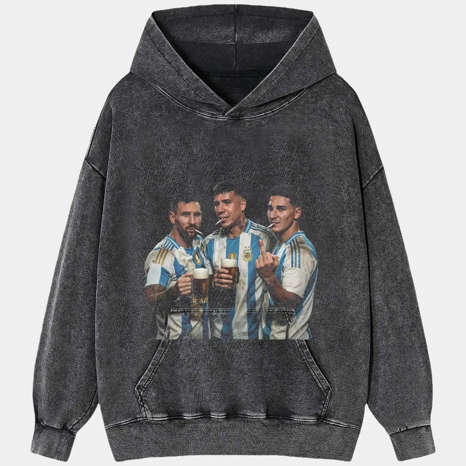 Lionel Messi & Enzo Fernández & Julián Álvarez Argentina Tee - POPCHANGER