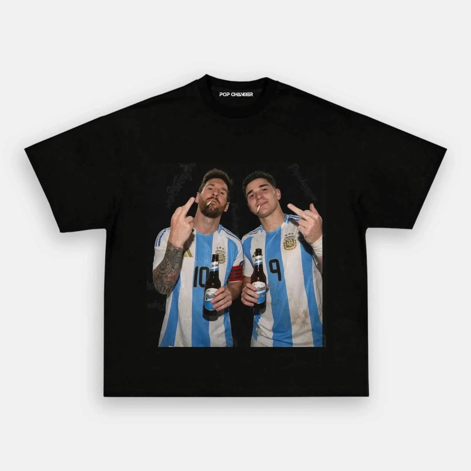 Lionel Messi & Julián Álvarez Argentina Tee - POPCHANGER