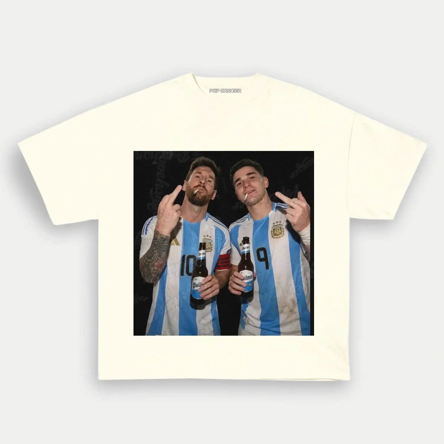 Lionel Messi & Julián Álvarez Argentina Tee - POPCHANGER