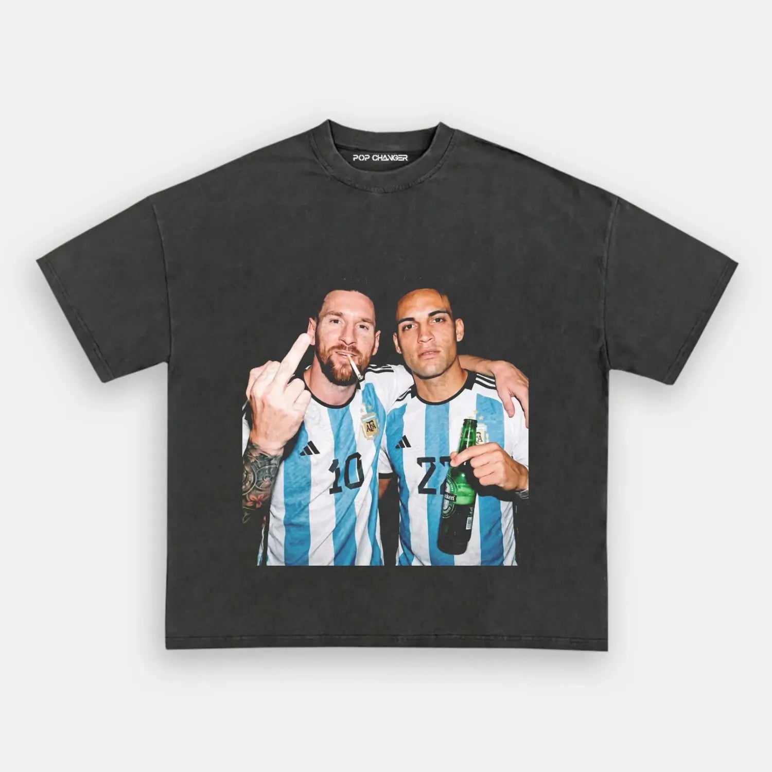 Lionel Messi & Lautaro Martínez Tee - POPCHANGER