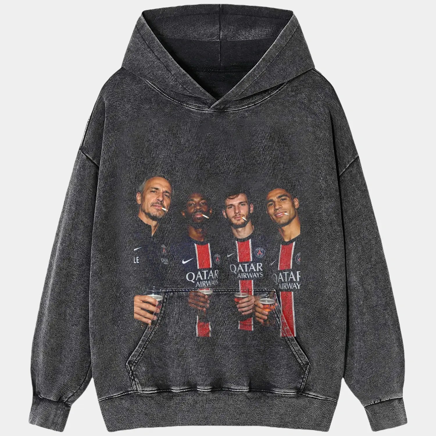 Luis Enrique & Dembélé & Kvaratskhelia & Hakimi Tee 3.0 - POPCHANGER