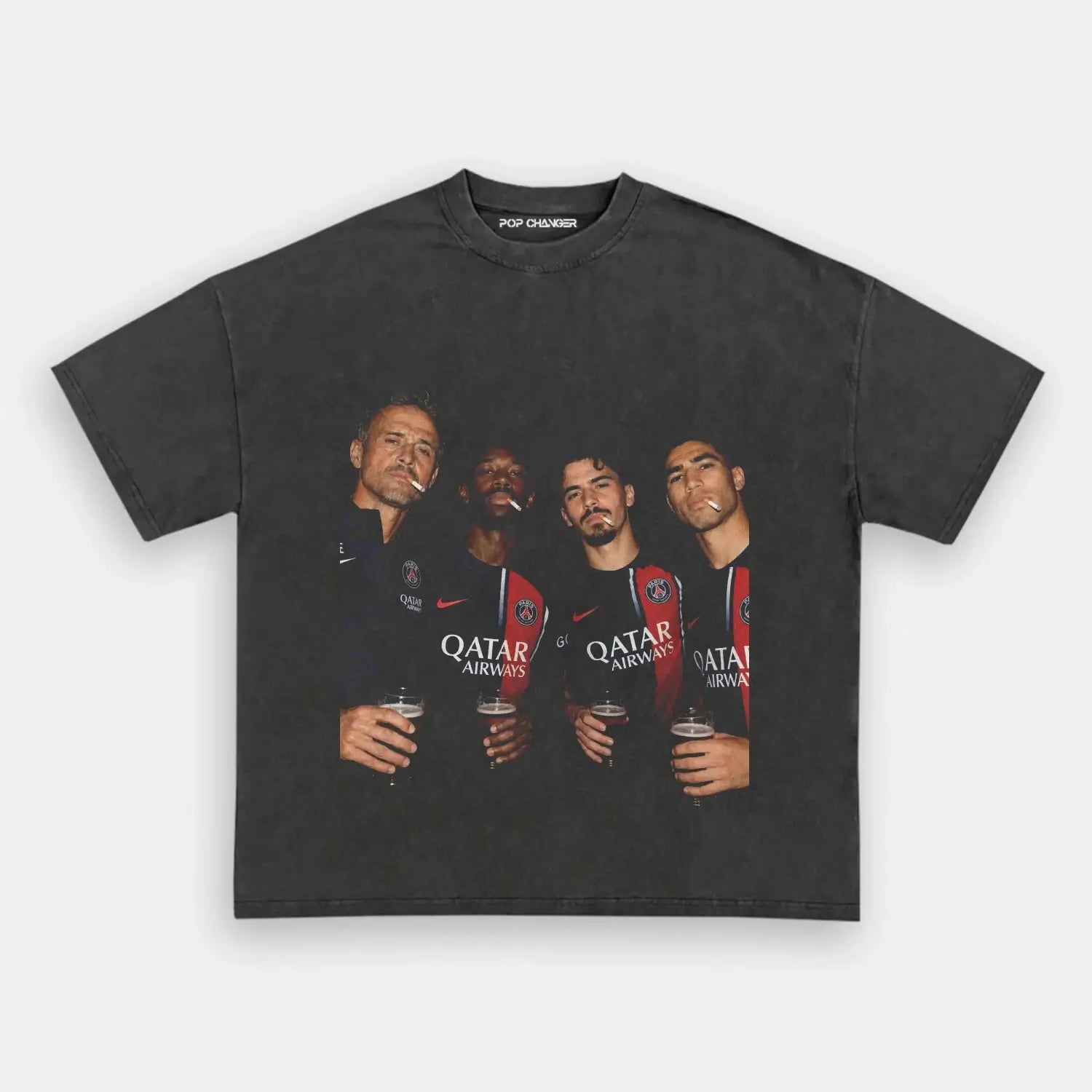Luis Enrique & Dembélé & Vitinha & Hakimi Tee 2.0 - POPCHANGER