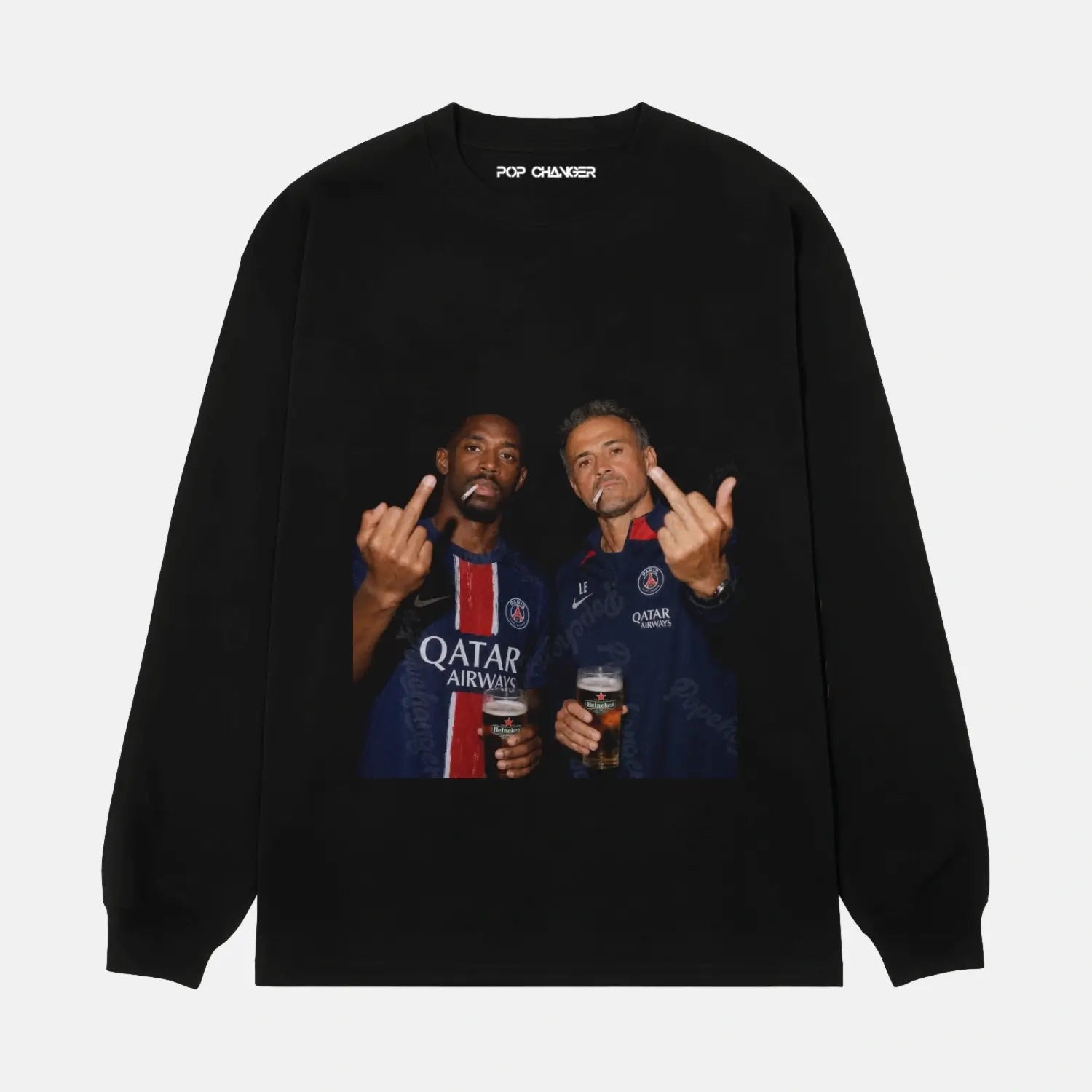 Luis Enrique & Ousmane Dembélé 2.0 Tee - POPCHANGER