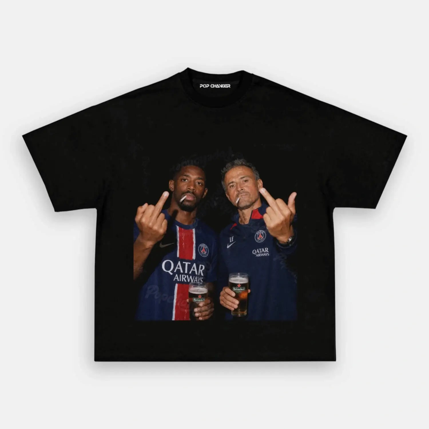 Luis Enrique & Ousmane Dembélé 2.0 Tee - POPCHANGER