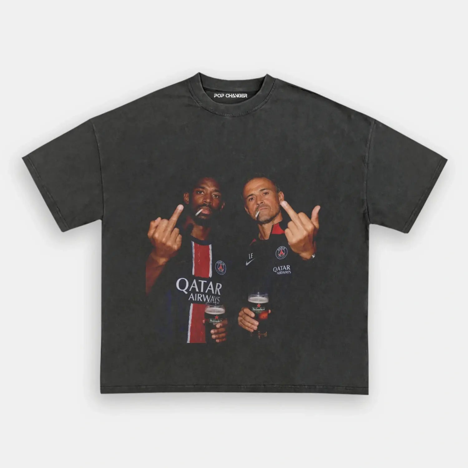Luis Enrique & Ousmane Dembélé 2.0 Tee - POPCHANGER