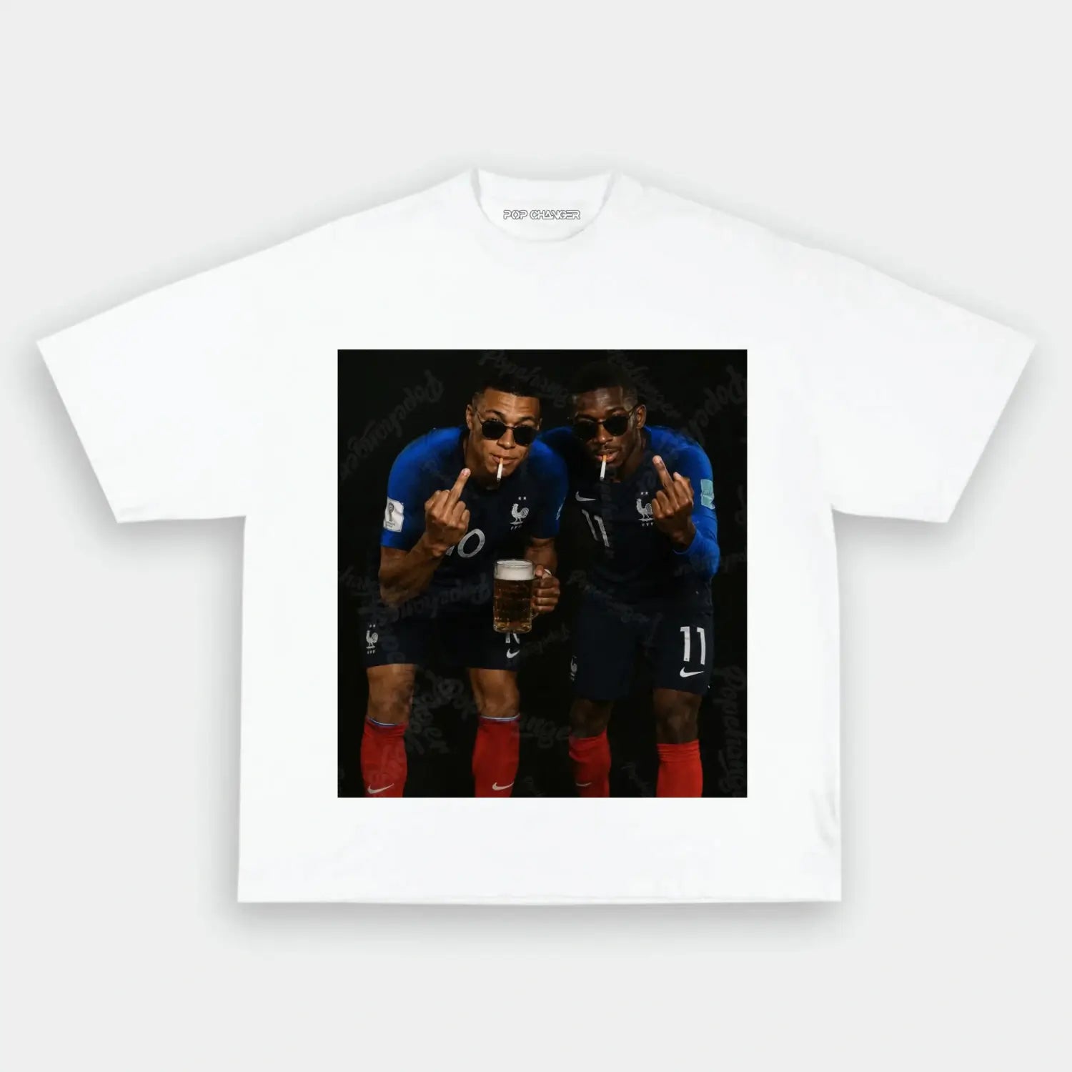 Mbappé & Ousmane Dembélé TEE 4 - POPCHANGER