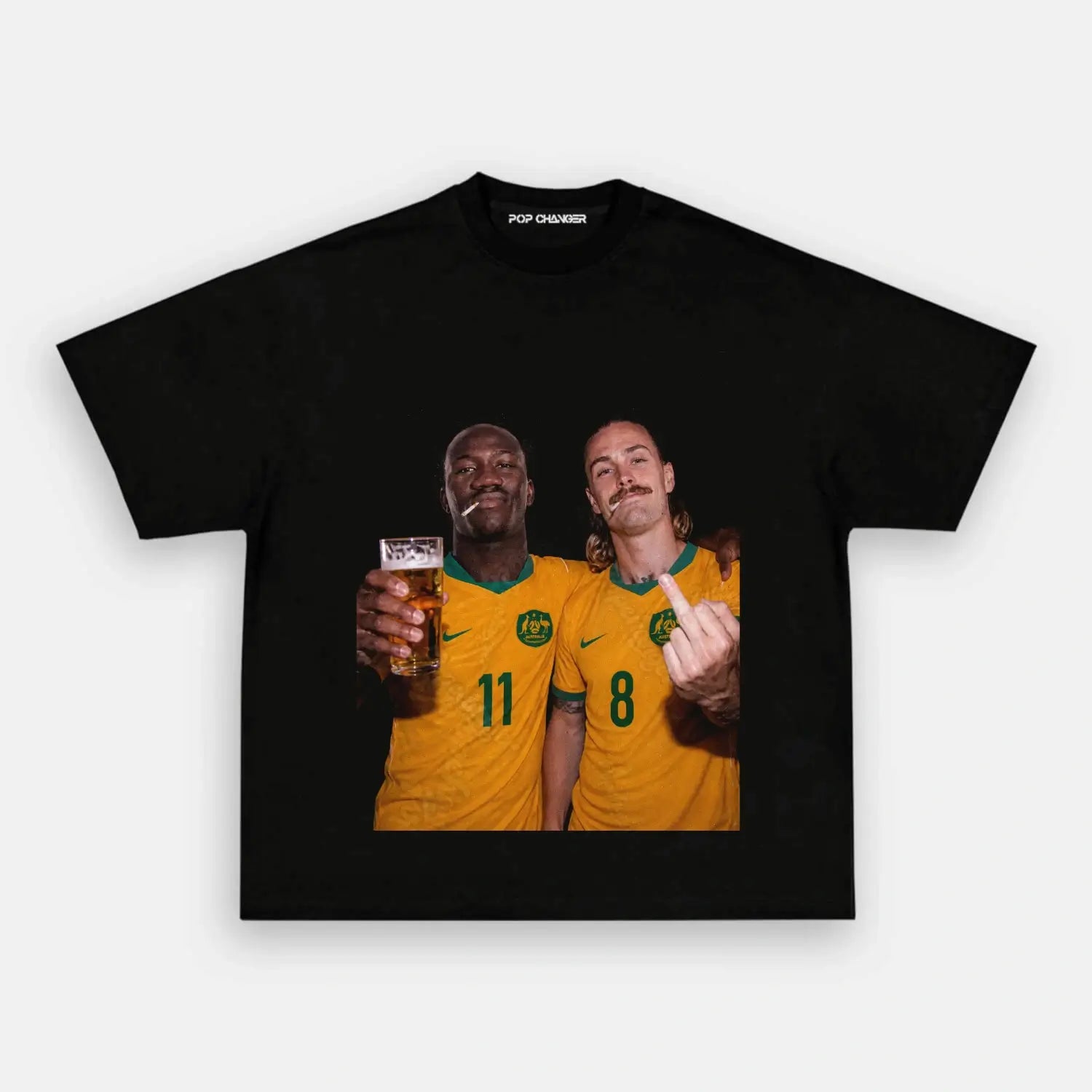 Nestory Irankunda and Jackson Irvine TEE - POPCHANGER