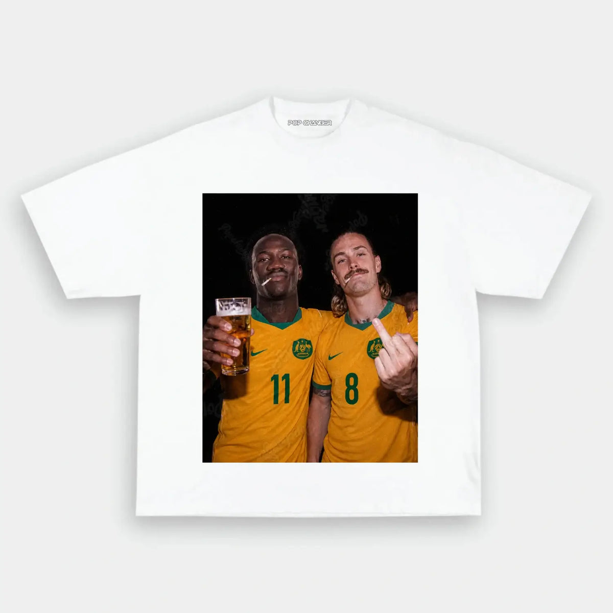 Nestory Irankunda and Jackson Irvine TEE - POPCHANGER