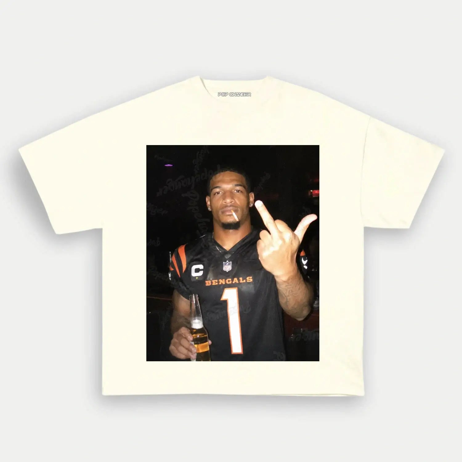 NFL Style Ja'Marr Chase Tee 01 - POPCHANGER