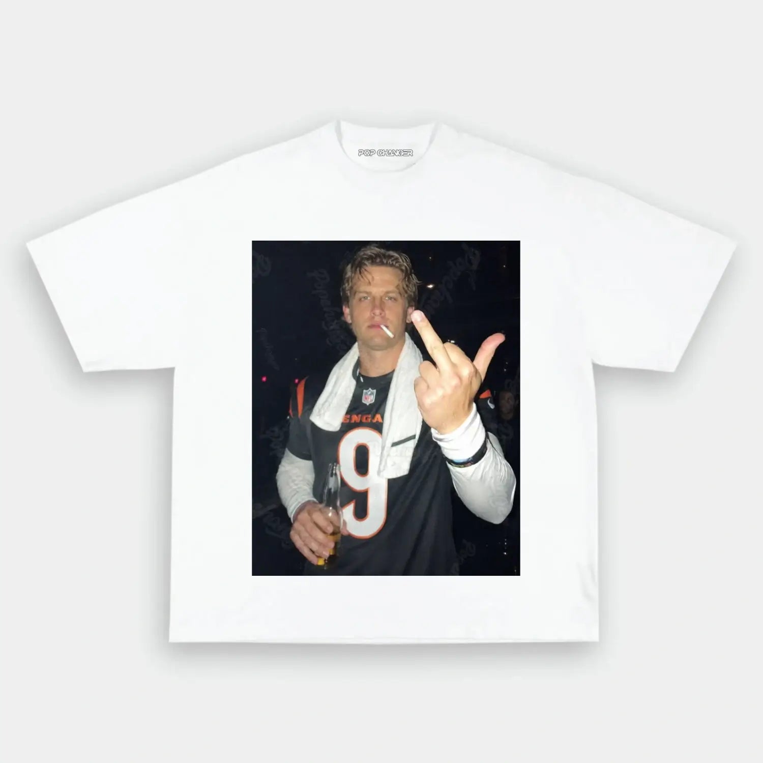 NFL Style Joe Burrow Tee 01 - POPCHANGER