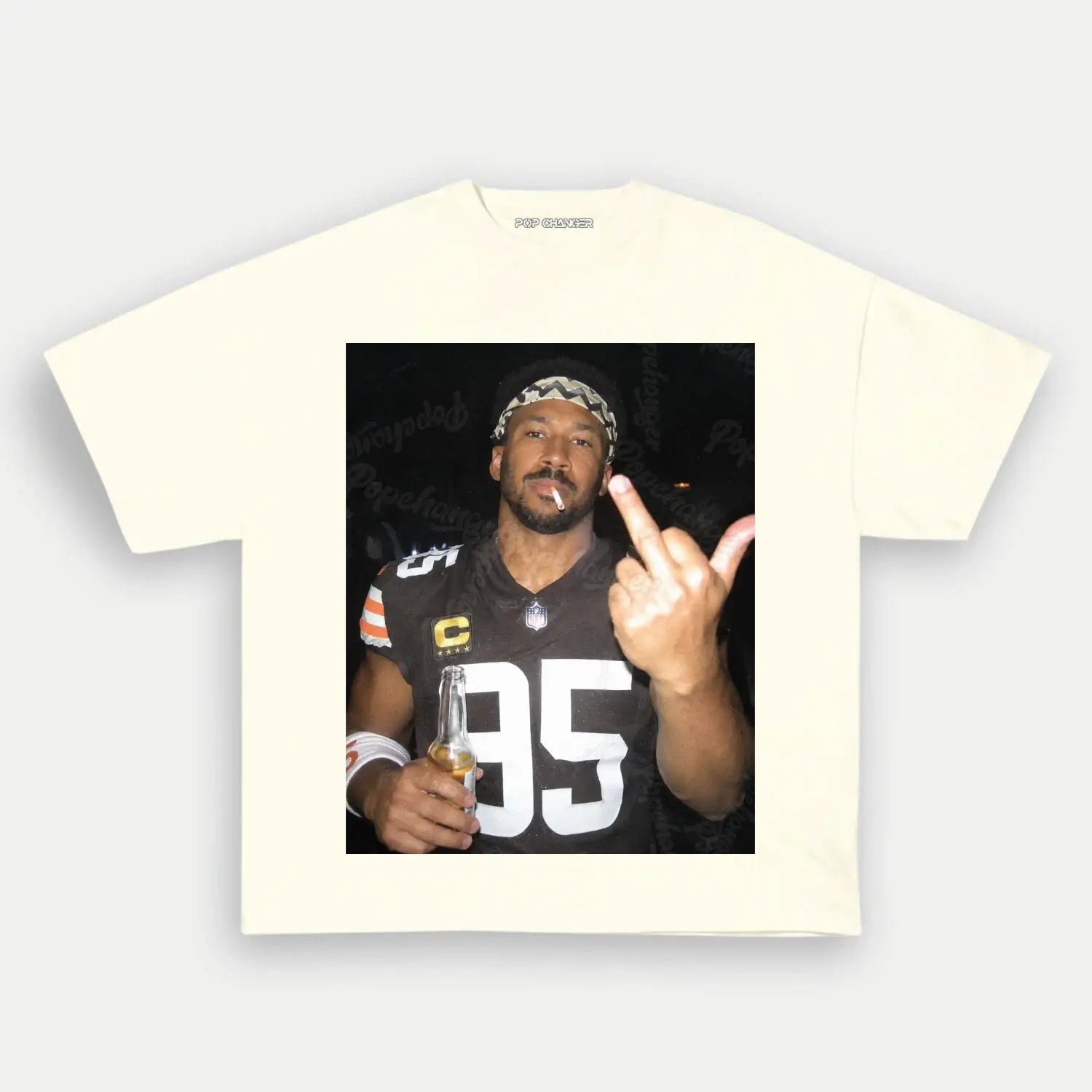 NFL Style Myles Garrett Tee 01 - POPCHANGER