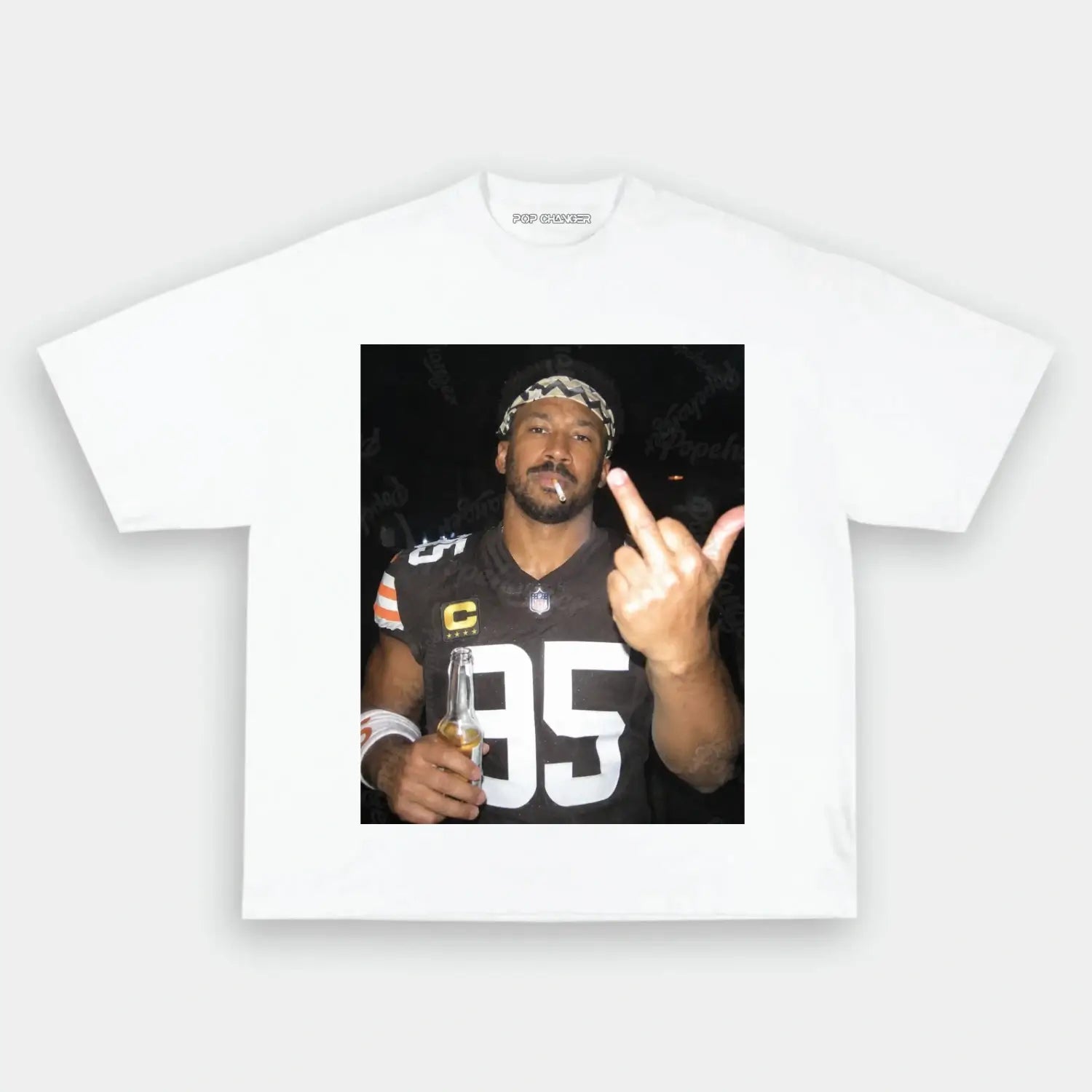NFL Style Myles Garrett Tee 01 - POPCHANGER