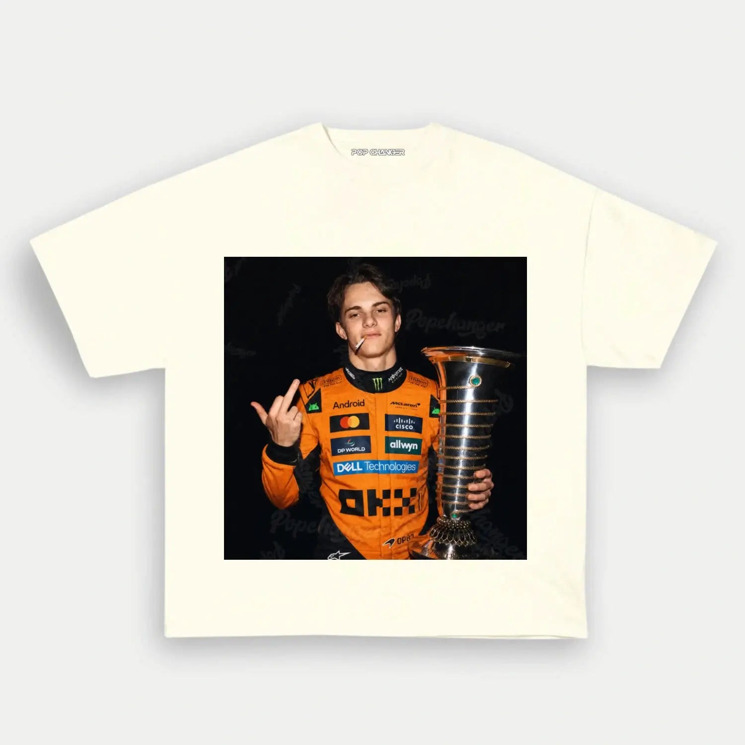 Oscar Piastri TEE 03 - POPCHANGER
