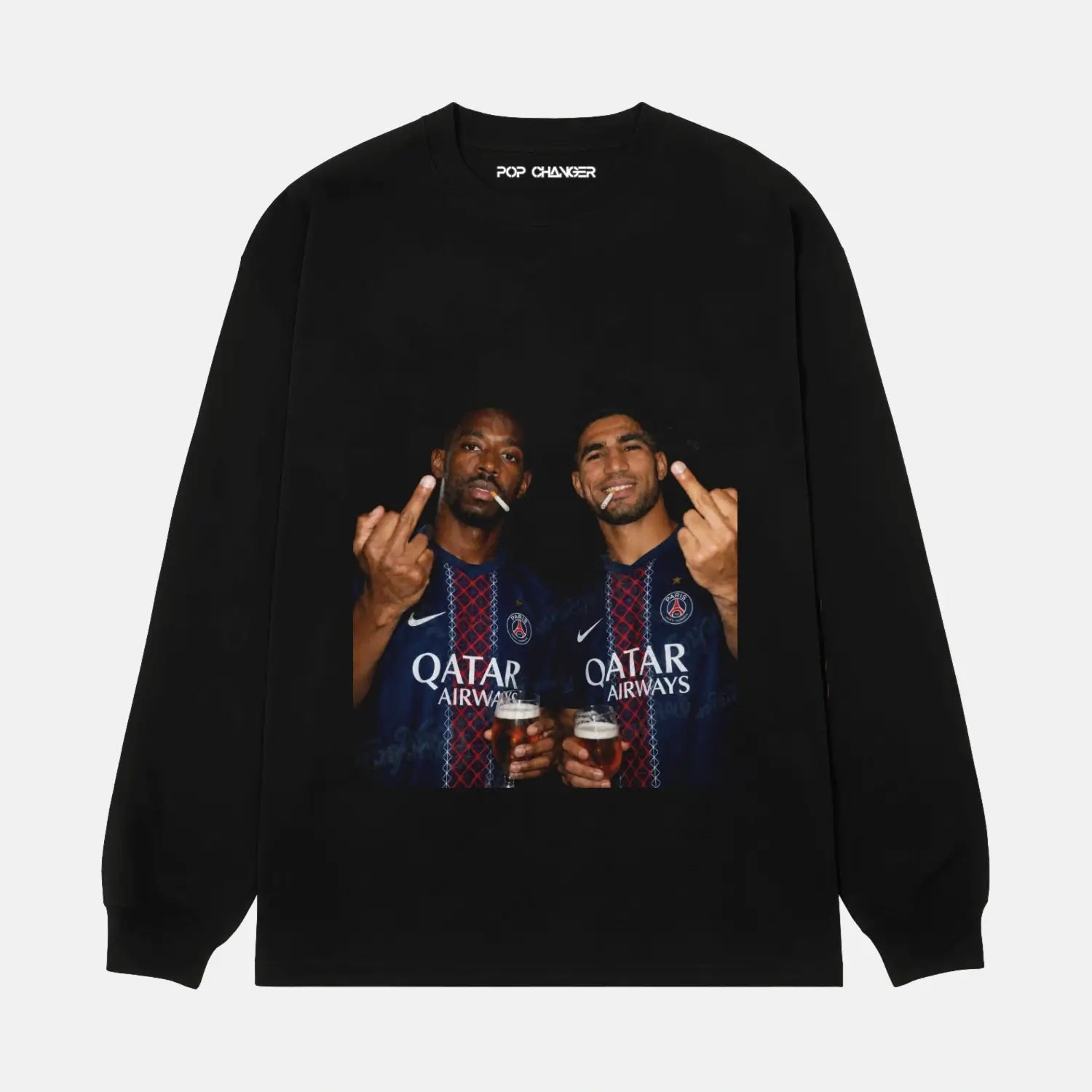 Ousmane Dembélé & Achraf Hakimi 2.0 Tee - POPCHANGER